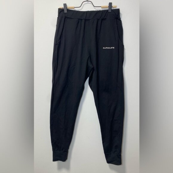 Alphalete Sweatpants Black size M approx (No Size Tag – See Measurements) - Picture 3 of 5